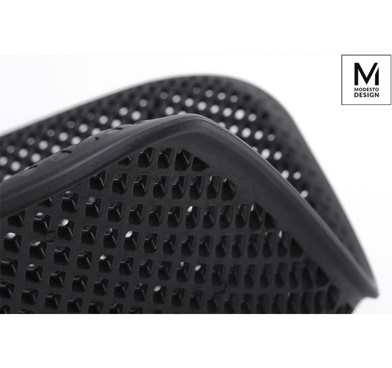 MODESTO krzesło TIVO czarne - polipropylen, metal