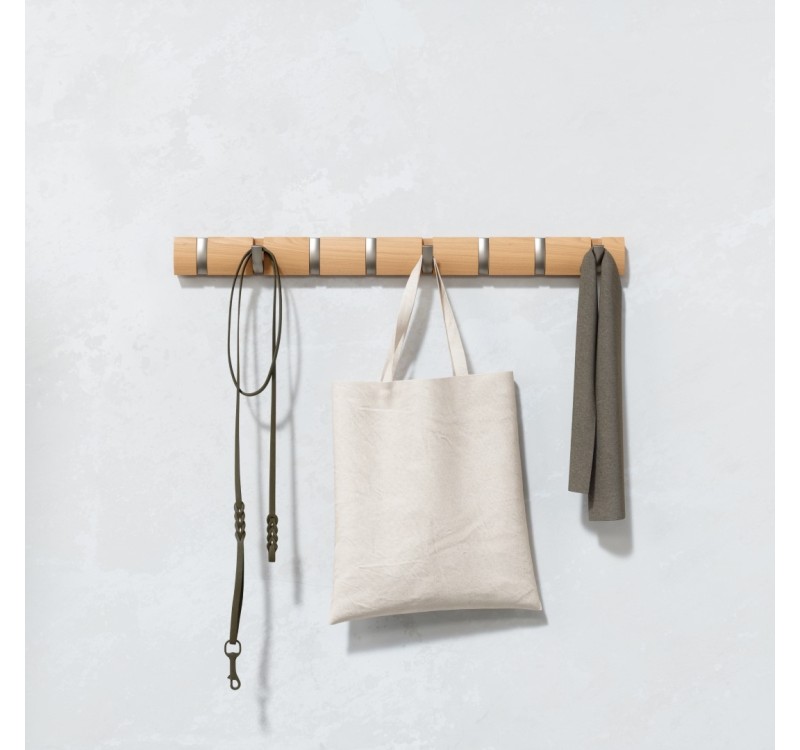 UMBRA wieszak na ubrania FLIP 8 naturalny