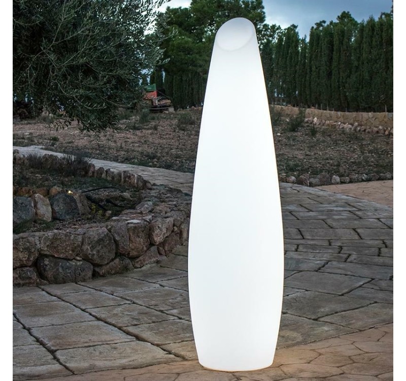 NEW GARDEN lampa ogrodowa FREDO 170  CABLE biała