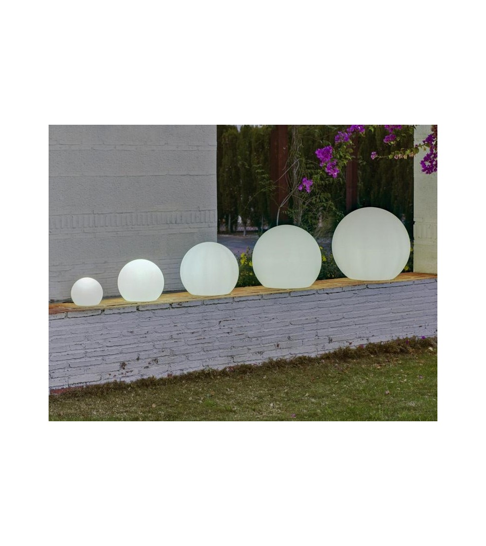 NEW GARDEN lampa ogrodowa BULY 50 CABLE biała