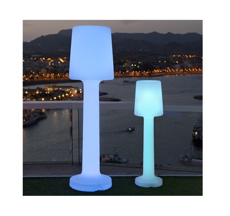 NEW GARDEN lampa ogrodowa CARMEN 110  BATTERY biała