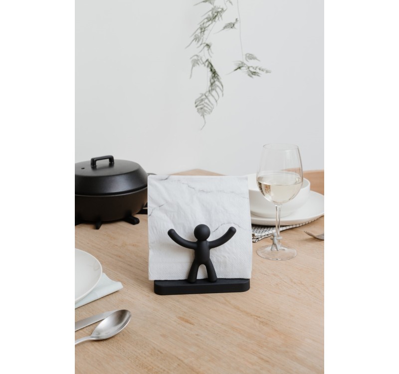 UMBRA uchwyt na serwetki BUDDY czarny