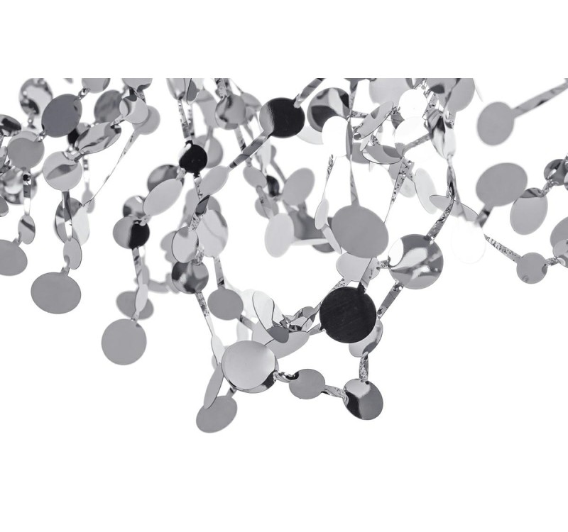 Lampa wisząca MONETE SINGLE chrom - metal