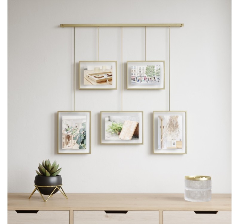 UMBRA ramka na zdjęcia EXHIBIT złota