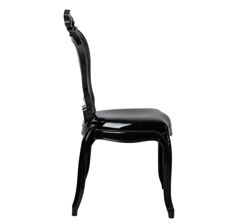 Krzesło KING czarne - poliwęglan