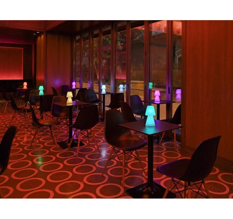 NEW GARDEN lampa LOLA 30 BATTERY biała