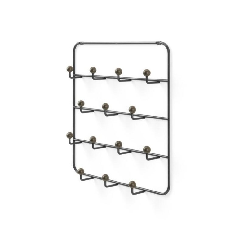 UMBRA wieszak ścienny ESTIQUE czarny orzech