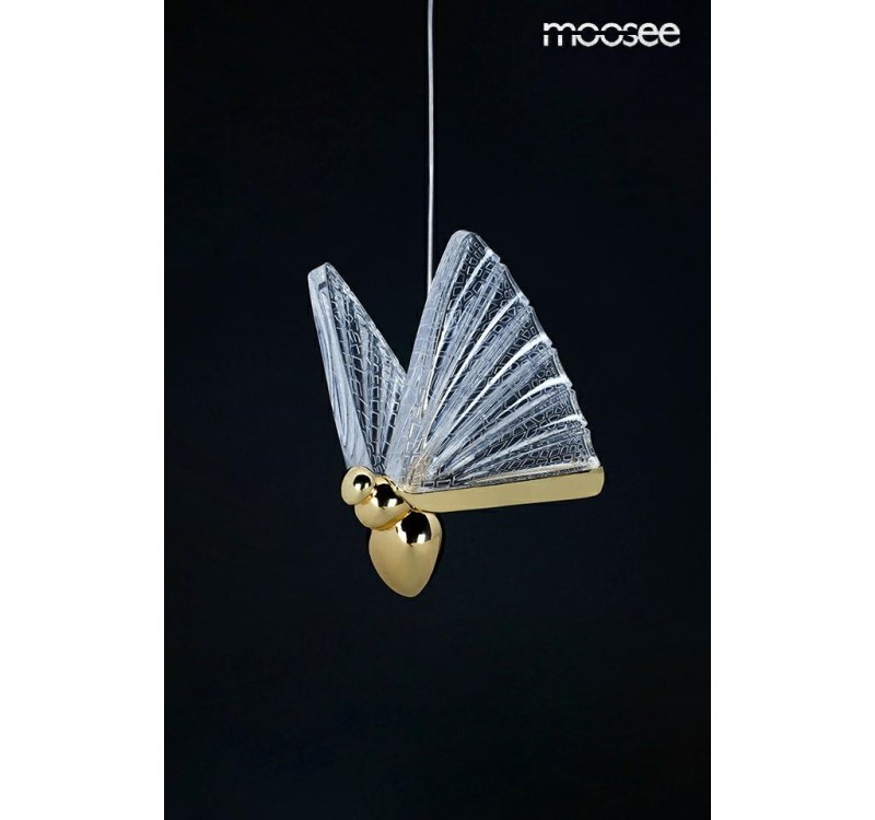 MOOSEE lampa wisząca BUTTERFLY S złota