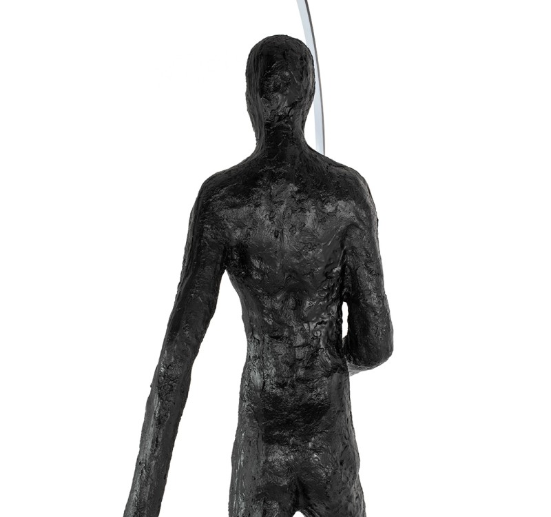 Lampa podłogowa HUMAN ROUND  włókno szklane