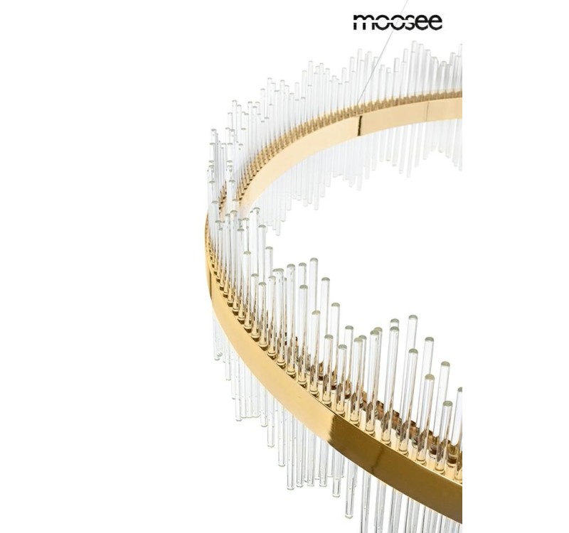 MOOSEE lampa wisząca FLORENS 120 złota