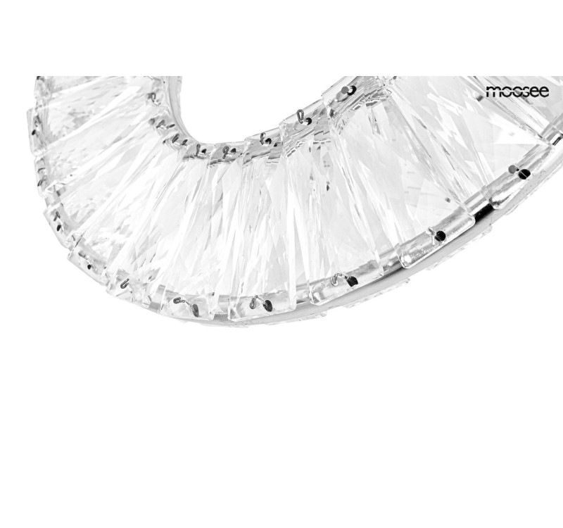 MOOSEE lampa ścienna WAVE chrom