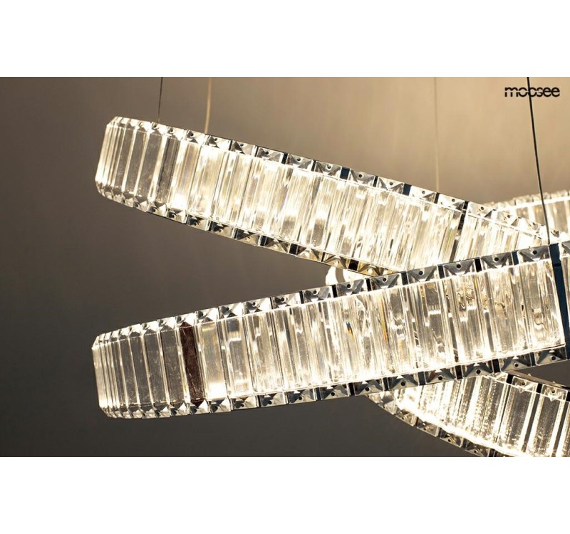 MOOSEE lampa wisząca WAVE 80 chrom