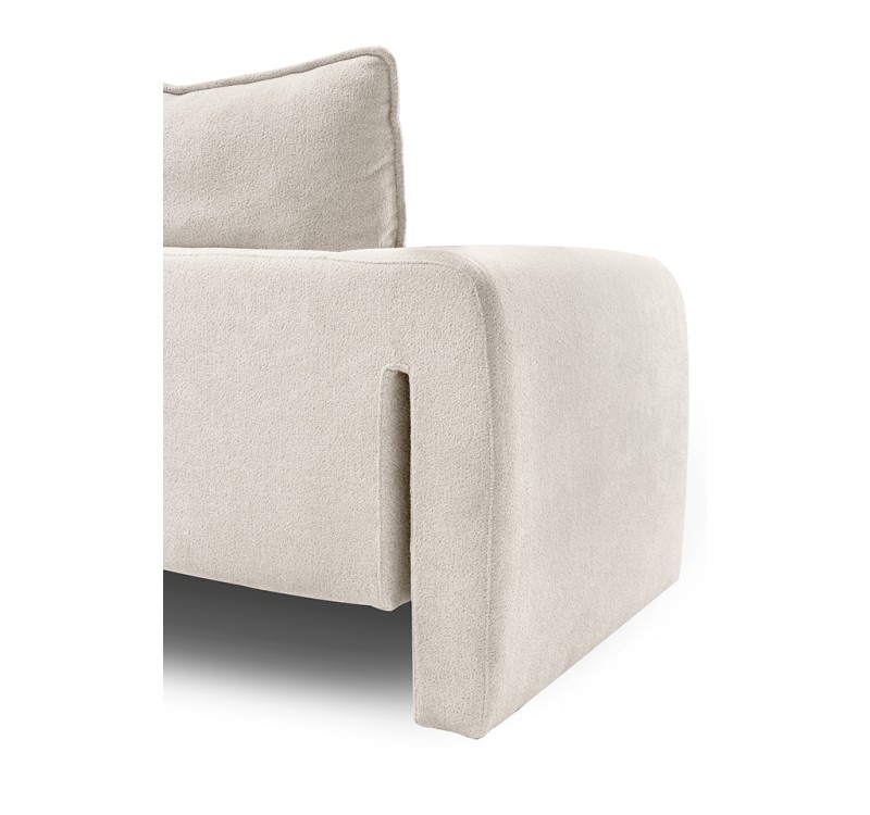 Sofa KELLY 230 tkanina szenil beżowa