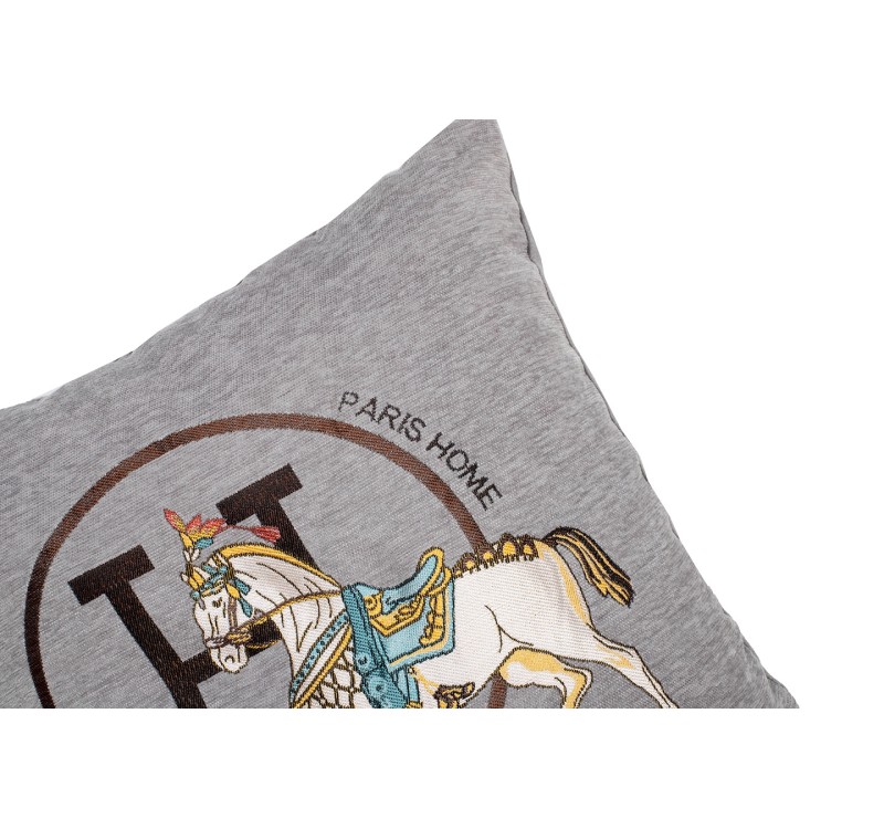 Poduszka dekoracyjna SHP PARIS HOME       szara