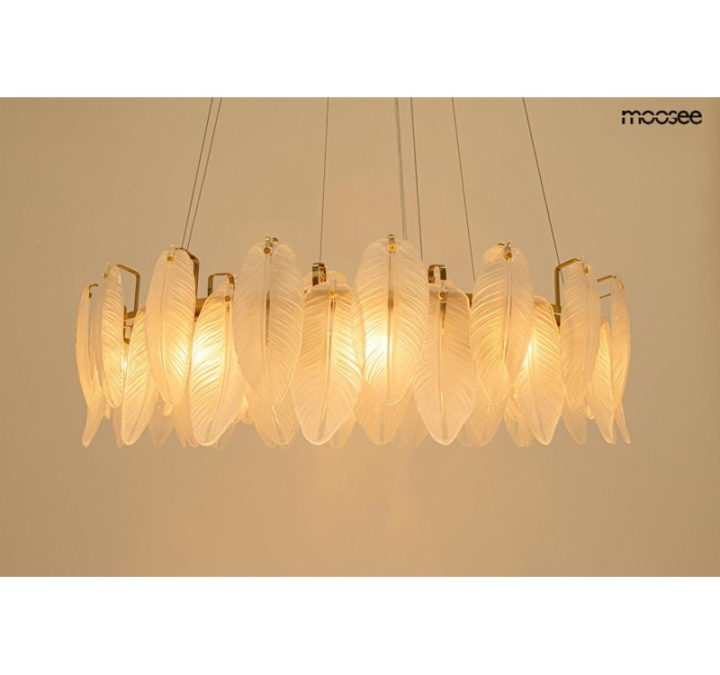 MOOSEE lampa wisząca ROCH 100 złota