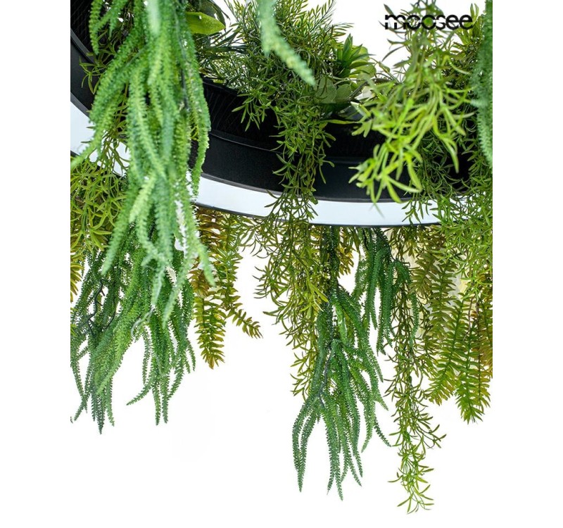 MOOSEE lampa wisząca GARDENS 90 czarna