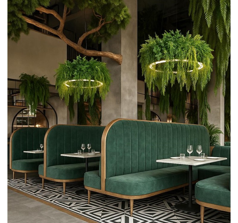 MOOSEE lampa wisząca GARDENS 90 czarna