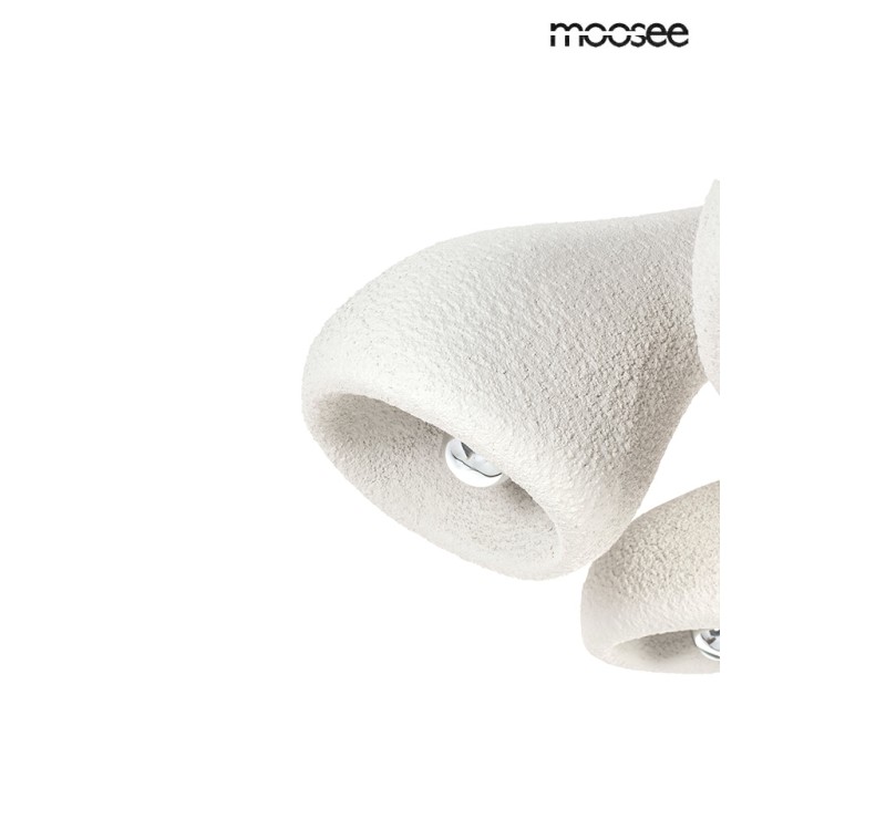 MOOSEE lampa wisząca NIDO biała