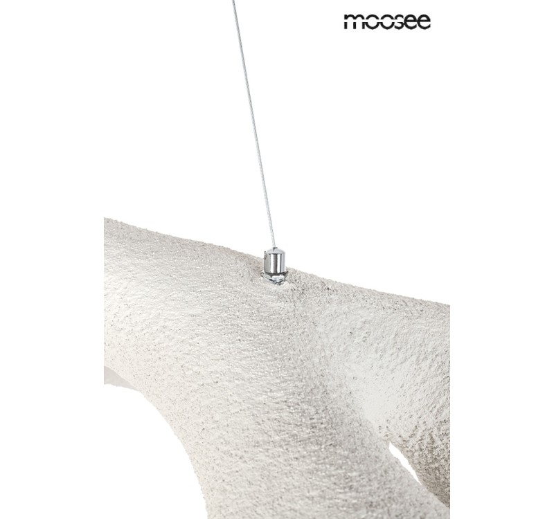 MOOSEE lampa wisząca NIDO biała