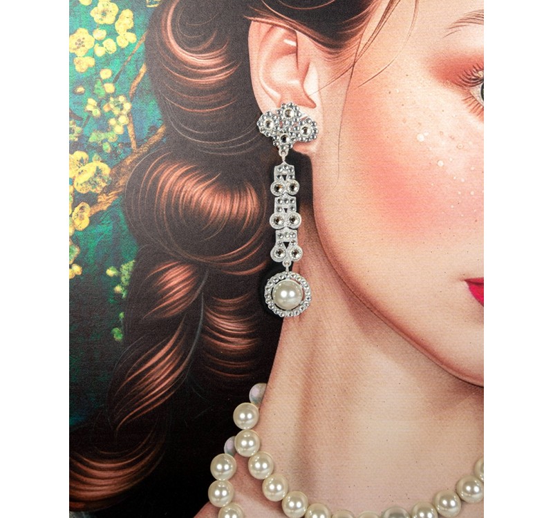 Obraz PEARLS LEOPARD 150x120 cm