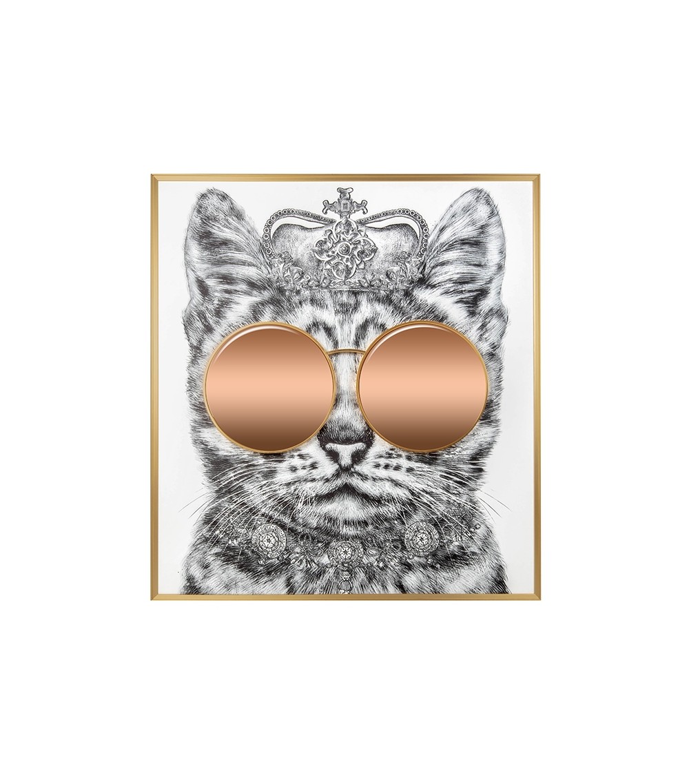 Obraz KING CAT 118x130 cm