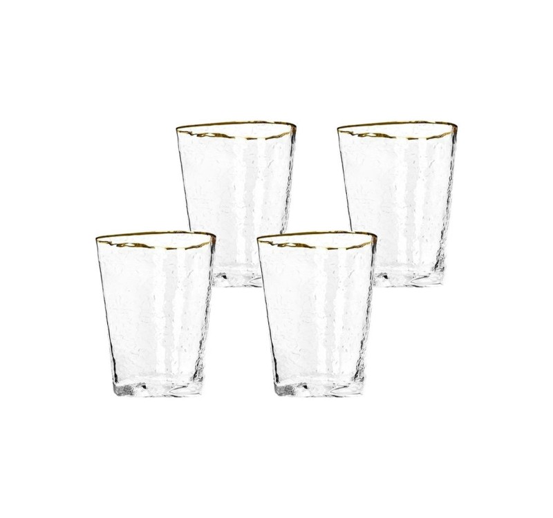 KARE komplet 4 szklanek HOMMAGE 300 ml