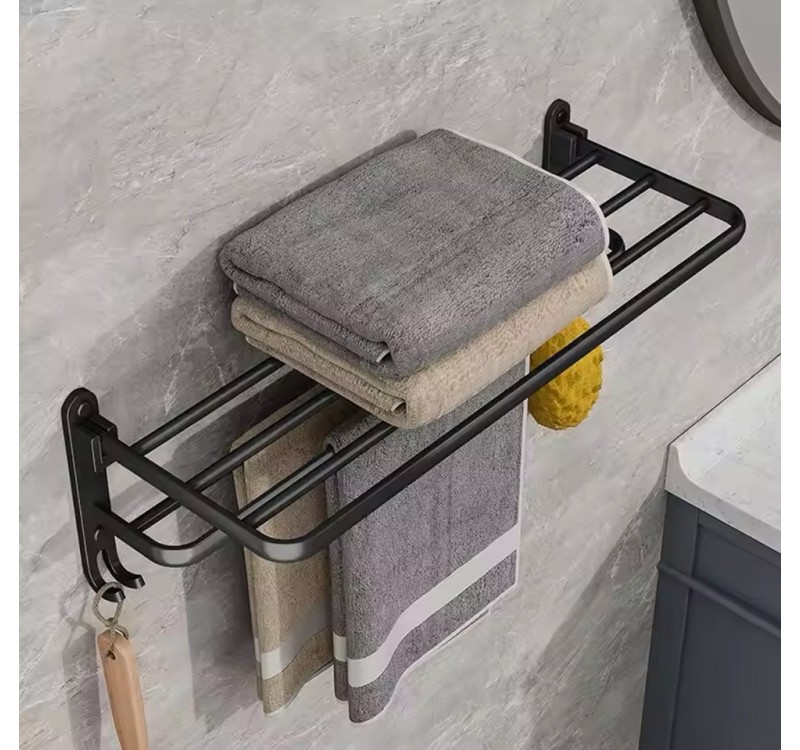 Półka prysznicowa SHP BILIA czarna