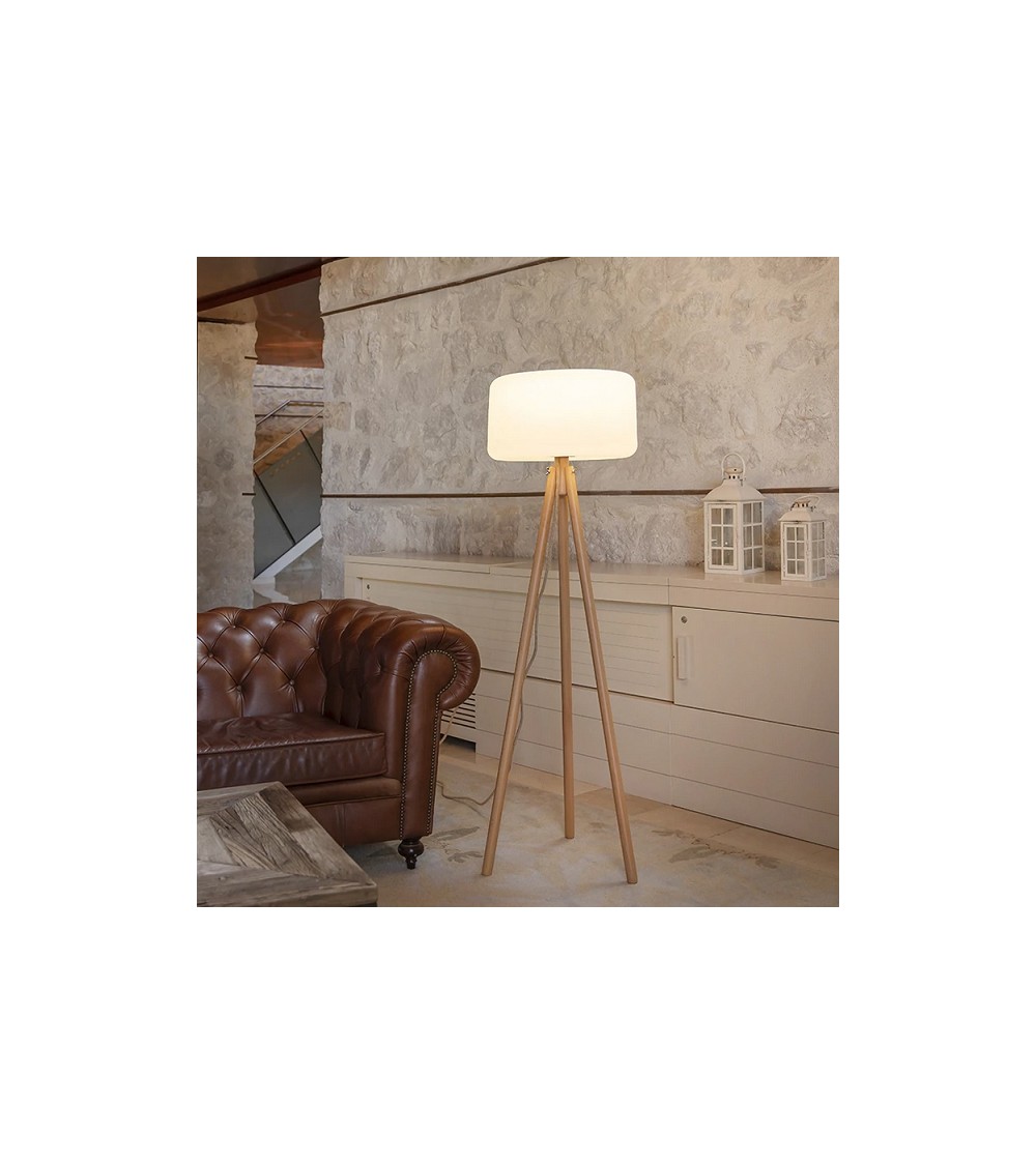 NEW GARDEN lampa podłogowa CHLOE 140 SOLAR SMARTTECH