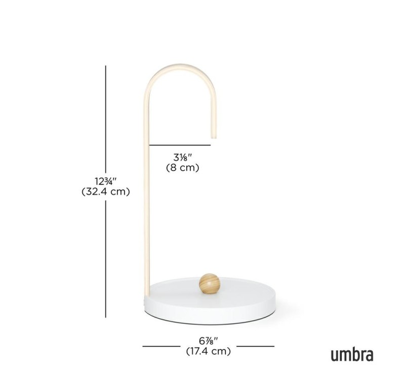 UMBRA stojak na ręcznik papierowy         BELLWOOD biały/naturalny