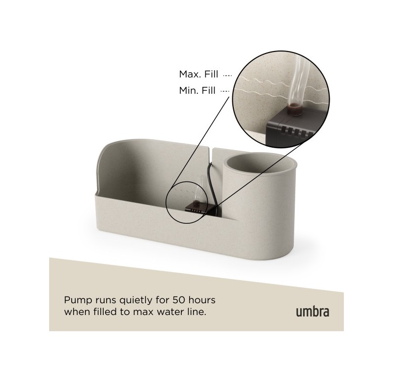 UMBRA fontanna wodna STREAM beżowa