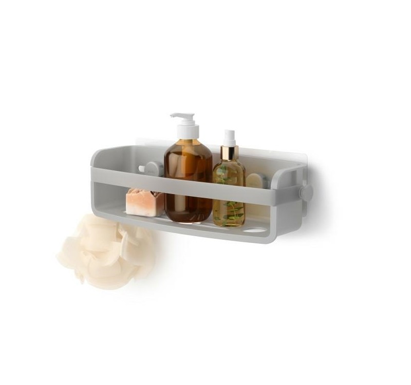 UMBRA półka prysznicowa FLEX szara