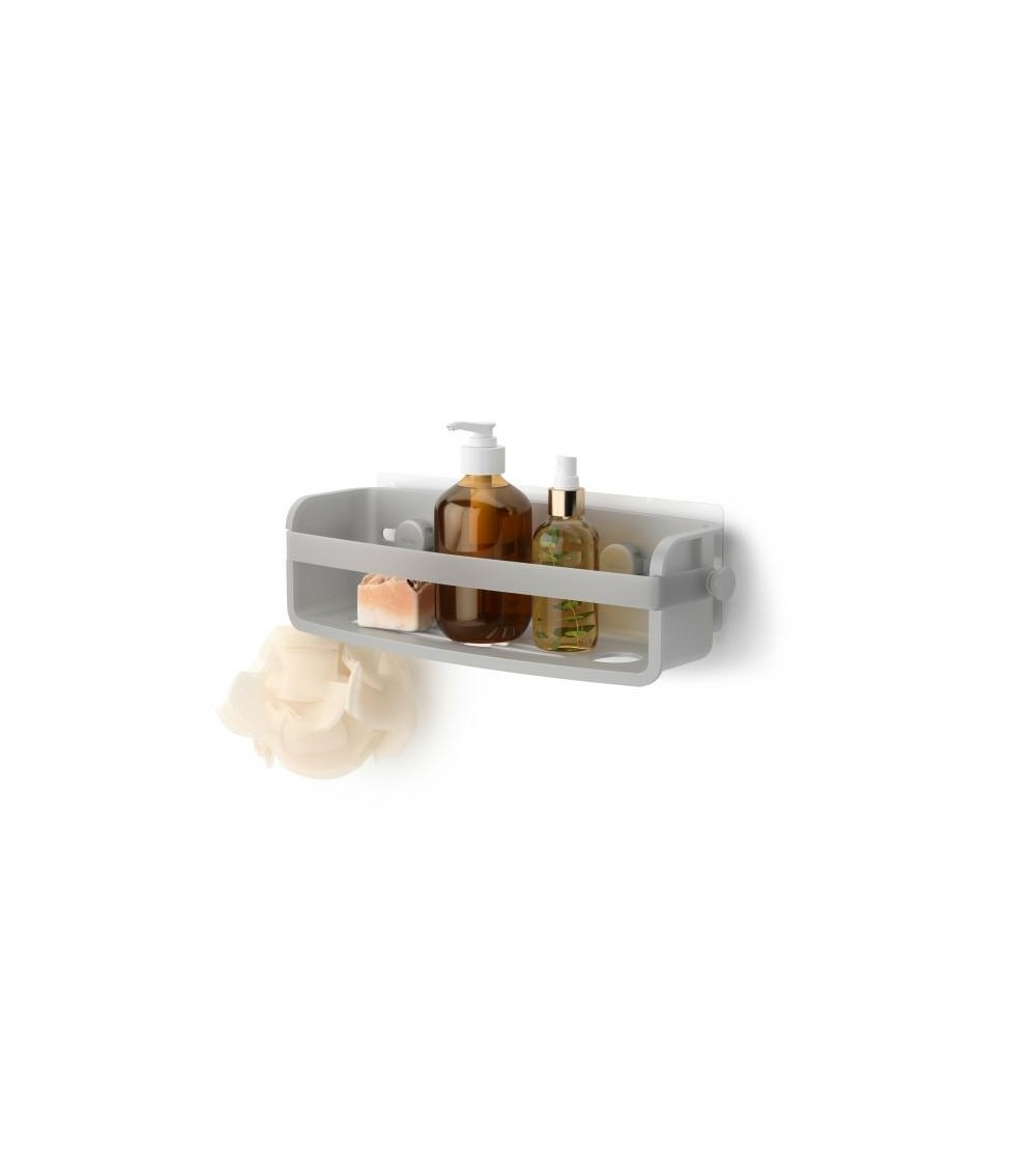 UMBRA półka prysznicowa FLEX szara