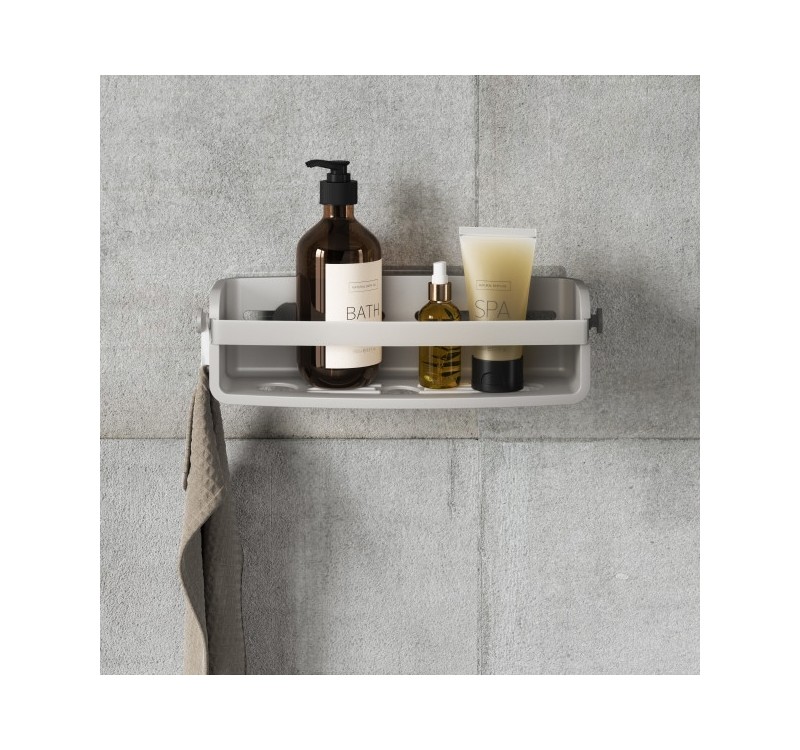 UMBRA półka prysznicowa FLEX szara