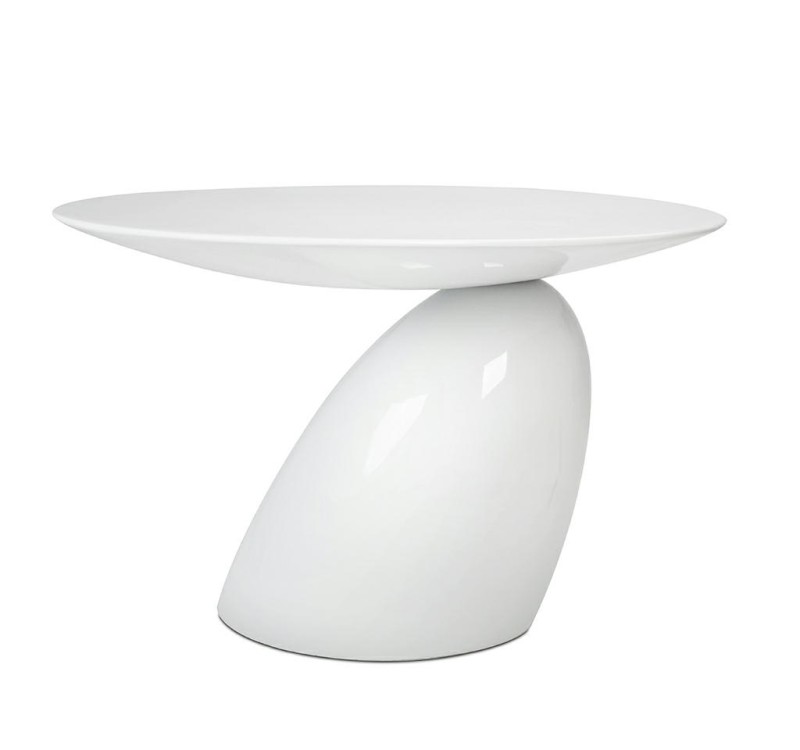 Stół FUNGO GRANDE biały - włókno szklane