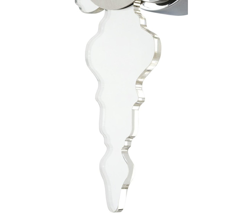 Lampa ścienna ICE 3D transparentna - akryl