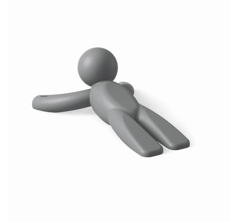 UMBRA stoper pod drzwi BUDDY 2 szt szary