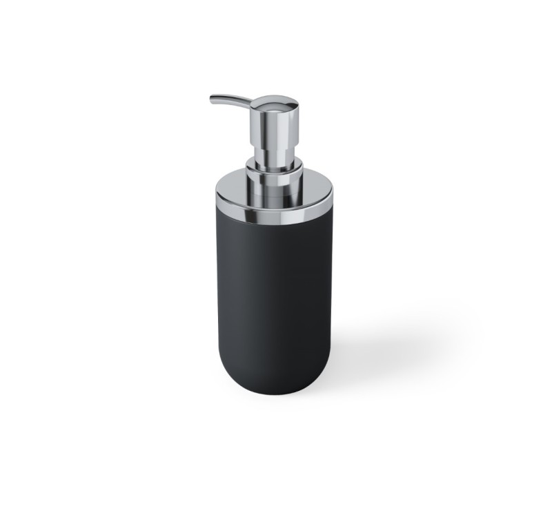 UMBRA dozownik do mydła JUNIP chromowany / czarny