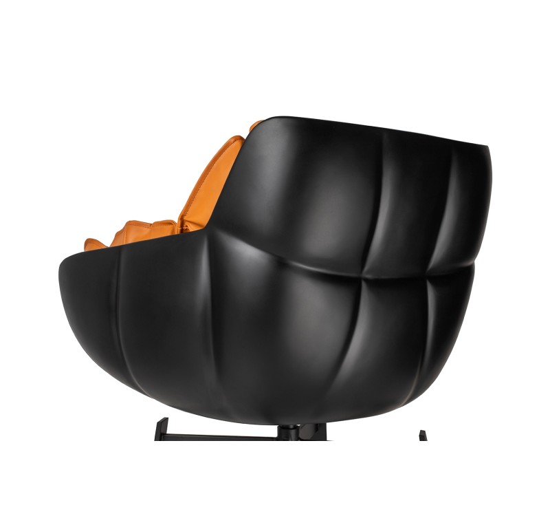 Krzesło obrotowe SHIBA brązowe / czarne