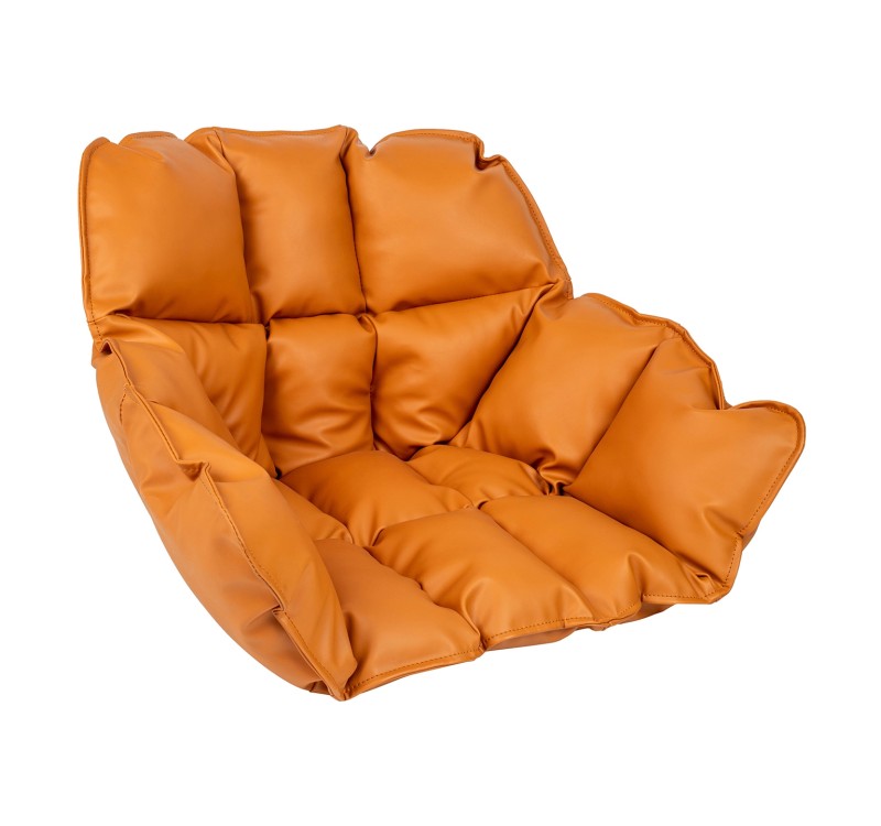 Krzesło obrotowe SHIBA brązowe / czarne