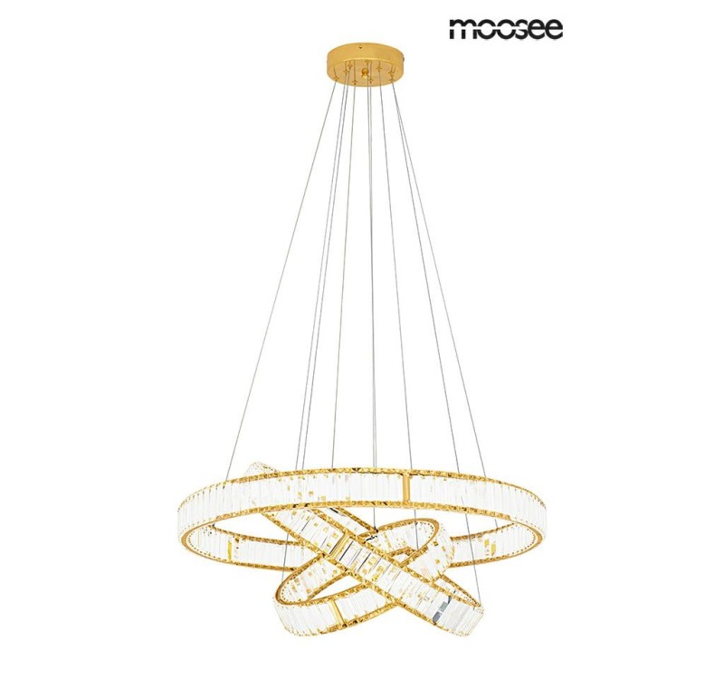 MOOSEE lampa wisząca LIBERTY TRIPLES złota