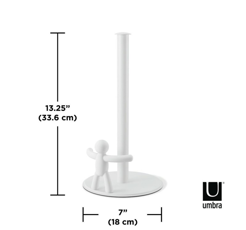 UMBRA stojak na ręczniki papierowe BUDDY biały