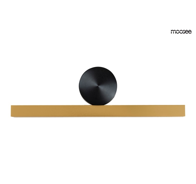 MOOSEE lampa ścienna WAND 45 złota