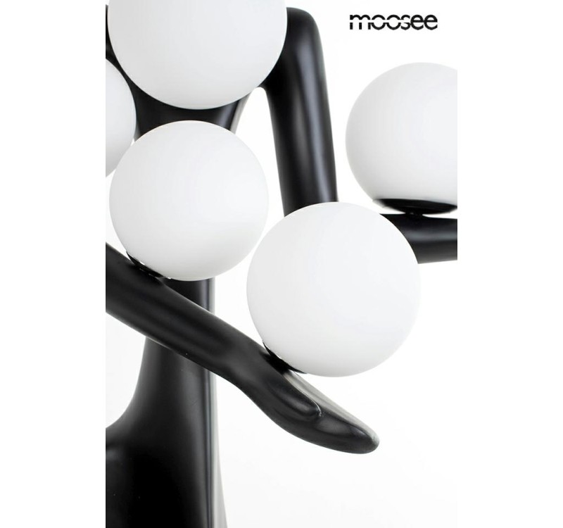 MOOSEE lampa podłogowa HUMAN DREAMER czarna