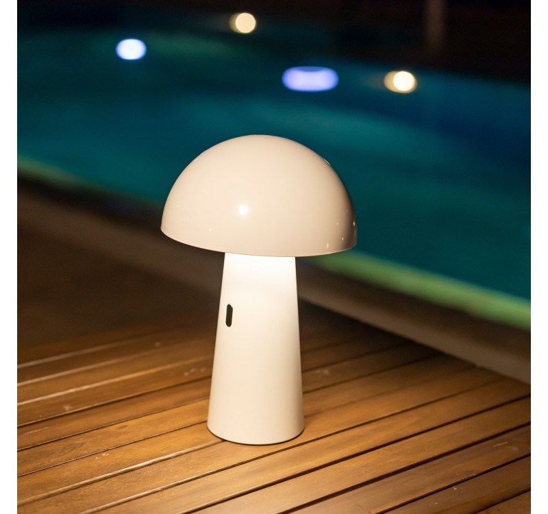 NEW GARDEN lampa biurkowa SHITAKE BLANCO