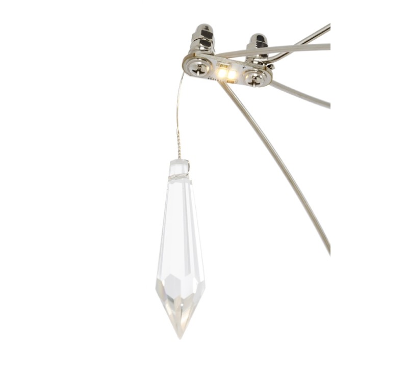 MOOSEE lampa wisząca CONSTELATION 77 -    LED, stal szczotkowana