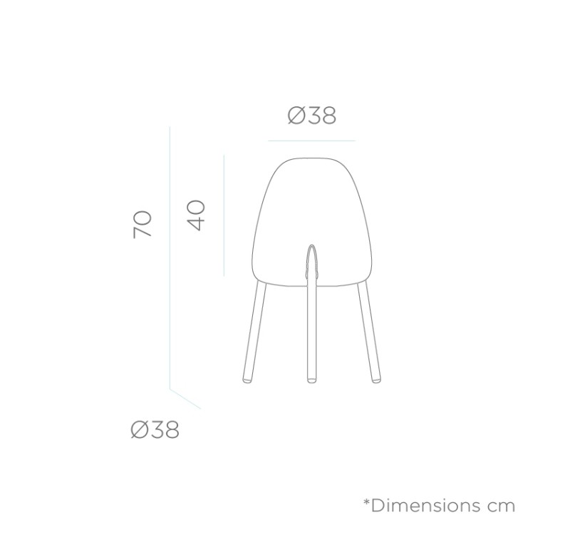 NEW GARDEN lampa ogrodowa ROCKET 70 CABLE IN&OUT