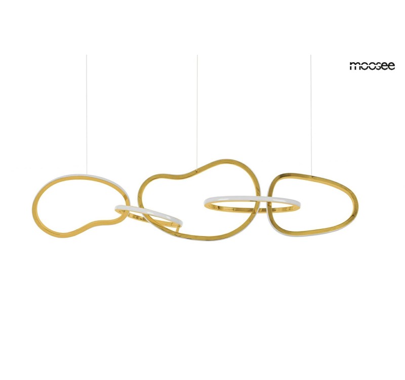 MOOSEE lampa wisząca JAZZ 5 złota