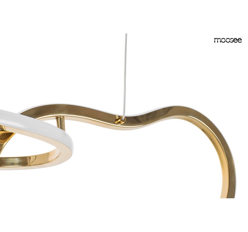 MOOSEE lampa wisząca JAZZ 5 złota
