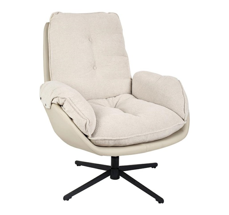 Fotel obrotowy CARINO beżowy