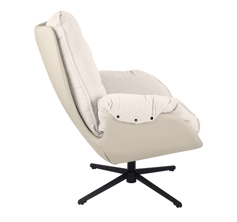 Fotel obrotowy CARINO beżowy